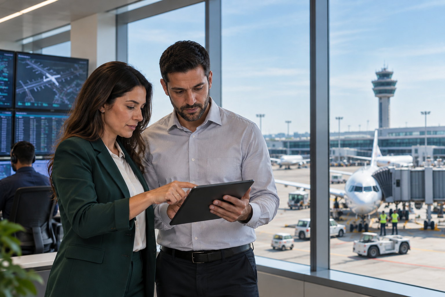 Tecnologia e conectividade para operações aeroportuárias de alta criticidade