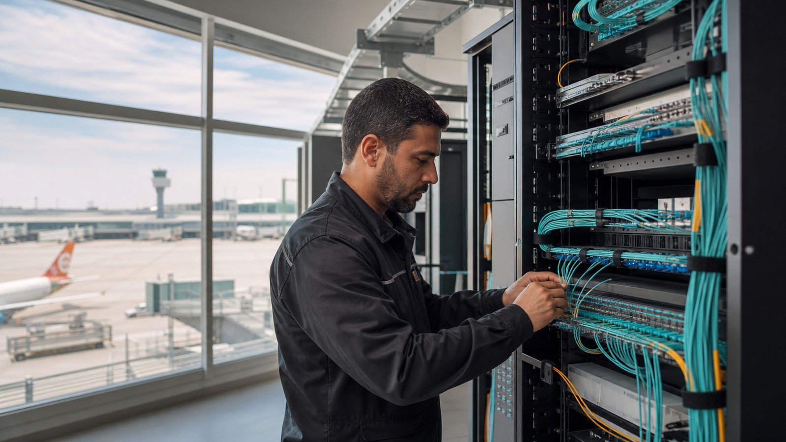 Conectividade corporativa e infraestrutura de rede